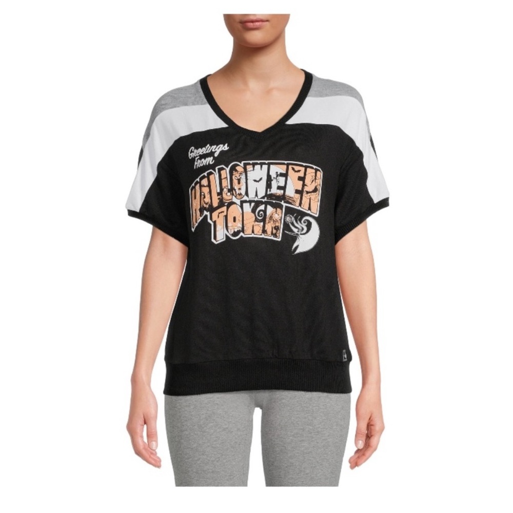 NWT Disney Nightmare Before Christmas Halloween Town Top XL